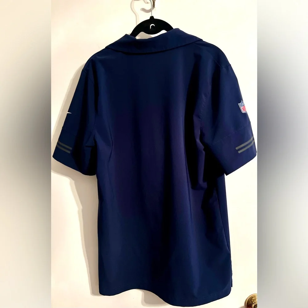 Nike Dallas Cowboy NFL Dri-Fit Polo Shirt-Men’s Navy‎ Size Medium